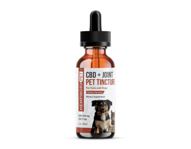 HempWorx CBD Oil for Dogs plus Joint